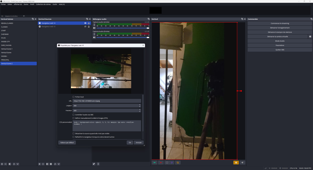 INSIDECAM in OBS